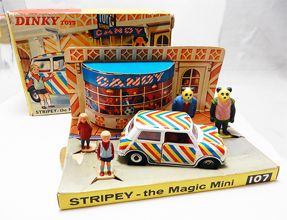 DINKY TOYS A.A. MINI VAN NO.274 ロードサービスミニバン　ディンキー　ミニカー　ミニクーパー