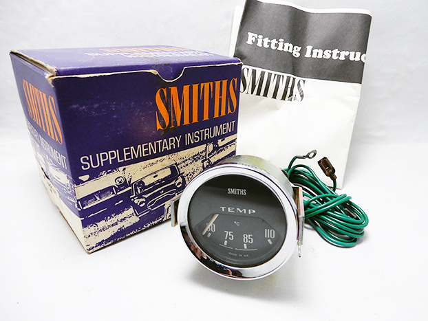 60年代スミス社製水温計キット（デッドストック）